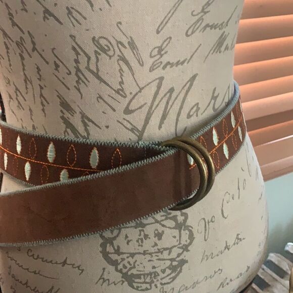 LEATHER BELT LENGTH 41in‎ - Picture 1 of 7